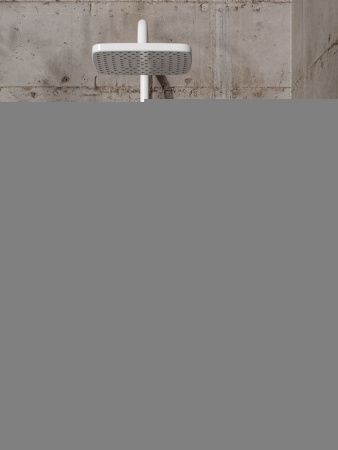 Душевая стойка Orange O-Shower OW04w настенная цвет белый
