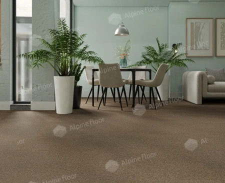 Ковровая плитка Alpine Floor Huron 402-2 Сагино толщина 0.6 см 33 класс 500х500