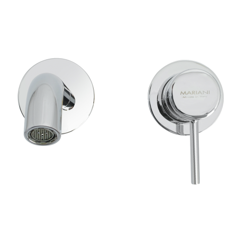 Смеситель для раковины Mariani Next B00565NSP встраиваемый в стену хром - фото 3
