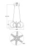 Люстра подвесная Freya Jumbo (Джамбо) FR6047PL-L120W