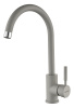 Смеситель для кухни Paulmark HOLSTEIN Ho212063-GRS на раковину серый дым без термостата