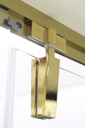 Душевая дверь Niagara Nova NG-43-12AG 120х195 стекло прозрачное профиль золото глянцевое