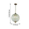 Светильник подвесной Favourite Orientalium (Ориенталиум) 2296-3P