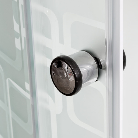 Душевая кабина AvaCan EM3011GM+EL 110х110 четверть круга с крышей ориентация универсальная