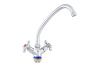 Смеситель для кухни FAUZT FZs-223-10 на мойку хром