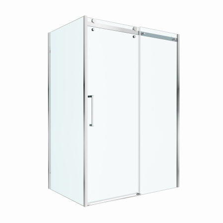 Душевой уголок BelBagno MARINO MARINO-2-AH-1-150/100-C-Cr 150х100 стекло прозрачное профиль хром без поддона