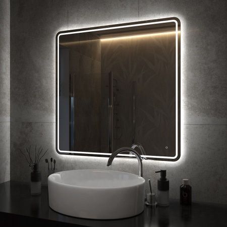 Зеркало с подсветкой Maretti Florenza FL148080P34EL 80х80 подвесное