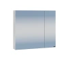 Зеркало-шкаф СанТа Марс 700418 70х70 подвесной цвет серый