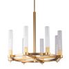 Люстра на штанге Delight Collection MD2314-8A antique brass