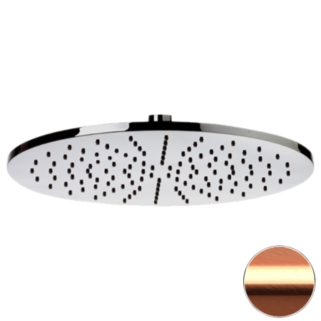 Верхний душ Remer 359MM30RPX медь брашированная