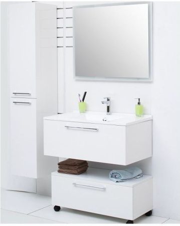 Шкаф-пенал De Aqua Токката 00167272 40х180 подвесной