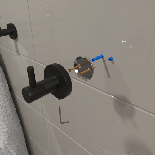 Крючок одинарный Altasan Камила КМ10ЧМ - фото 3