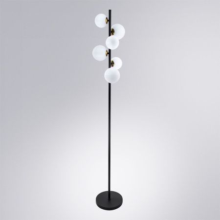 Торшер Arte Lamp Gemini (Гемини) A2243PN-6BK