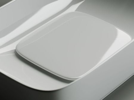 Раковина из сантехнического фарфора Ceramica Nova ELEMENT CN5021 60х40 накладная цвет белый без отверстий под смеситель