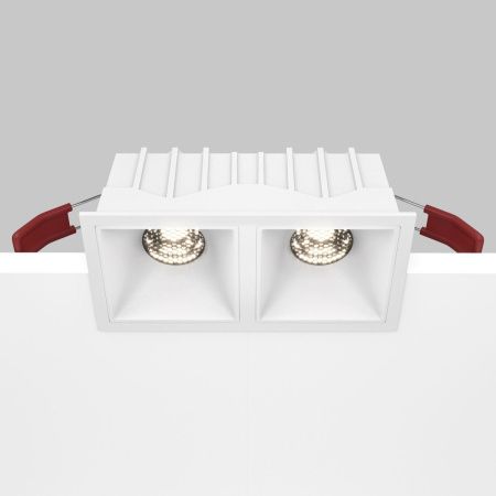 Светильник встраиваемый Maytoni Technical Alfa LED DL043-02-10W4K-SQ-W