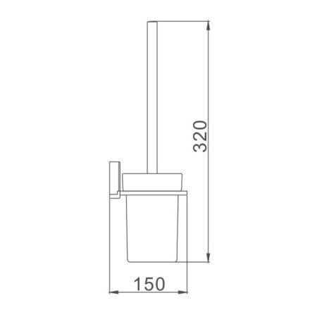 Ершик Haiba HB8810