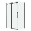 Душевой уголок Grossman Classic 120.K33.04.1010.42.00 100х100 стекло прозрачное профиль графит без поддона