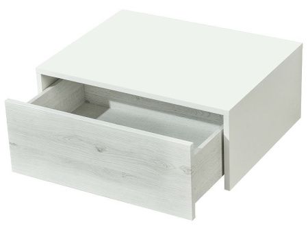 Тумба под раковину Aquaton Сакура 1A220403SKW80 70х50 подвесная цвет белый
