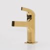 Смеситель Wasserkraft Sauer 7100 7103 на раковину золото
