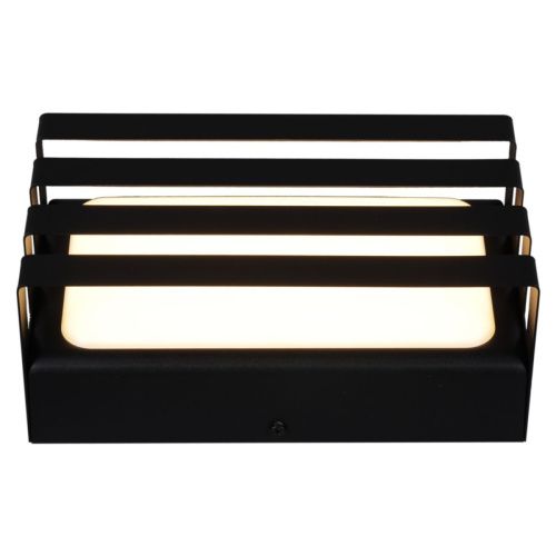 Уличный настенный светильник Reluce 86864-9.2-001JH LED18W BK - фото 3