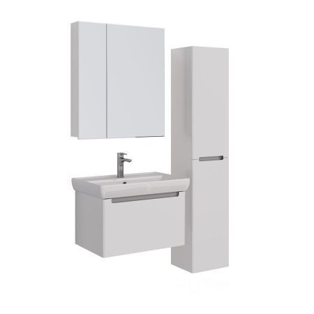 Тумба под раковину LeMark Buno mini LM05BM70T 60х40 подвесная цвет белый