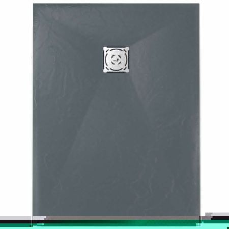 Душевой поддон из искусственного камня RGW Stone Tray 16152911-02 110х90 серый без ножек
