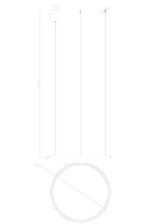 Люстра подвесная Arte Lamp Smooth (Смоотх) A2223SP-1BK