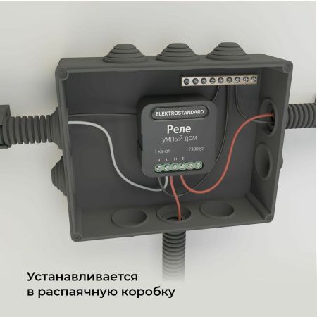 Умное одноканальное реле Elektrostandard 4690389185069