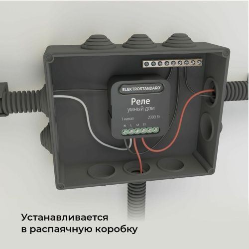 Умное одноканальное реле Elektrostandard 4690389185069 - фото 2