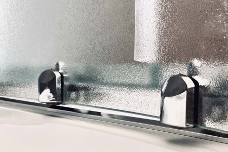 Душевой уголок Royal Bath HP RB8120HP-C-CH-L 120х80 стекло рифленое профиль хром с поддоном