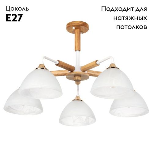Люстра на штанге Arte Lamp MATTHEW (МАТТХЕВ) A5032PL-5BR - фото 2