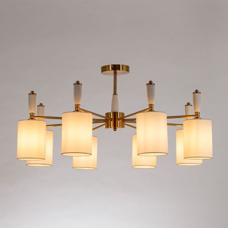 Люстра на штанге Arte Lamp Waverley (Ваверлеы) A4102PL-8PB