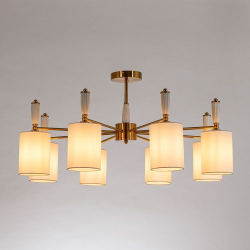 Люстра на штанге Arte Lamp Waverley (Ваверлеы) A4102PL-8PB - фото 2