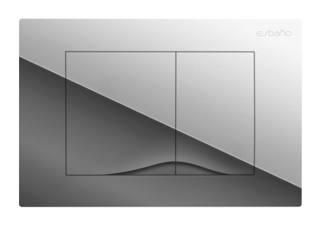 Клавиша смыва механическая Esbano ESINVRT29SC цвет хром