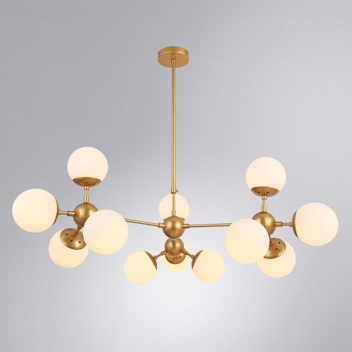 Люстра на штанге Arte Lamp Bolla (Болла) A1664SP-12GO - фото 2