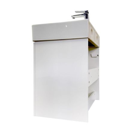 Тумба с раковиной Comforty Асти 00-00019248CF 60х50 подвесная цвет белый