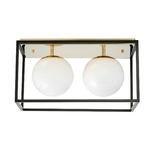 Светильник потолочный Lumina Deco Maldini (Малдини) LDC 8060-2 F.GD+BK - фото 3