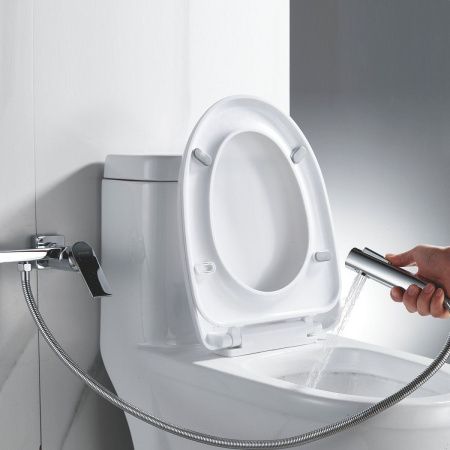 Гигиенический душ со смесителем Shevanik S4105-1 хром