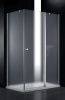 Душевой уголок Cezares ELENA ELENA-W-AH-1-100/90-P-Cr-R 100х90 стекло рифленое профиль хром без поддона