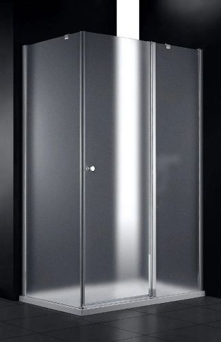 Душевой уголок Cezares ELENA ELENA-W-AH-1-100/90-P-Cr-R 100х90 стекло рифленое профиль хром без поддона - фото 2