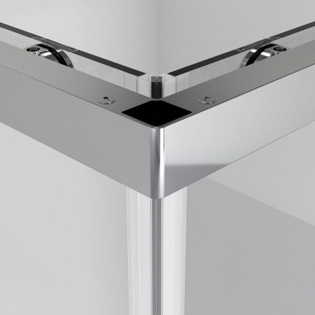 Душевой уголок Niagara Nova NG-6628-34 80х80 стекло прозрачное профиль хром без поддона