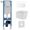 Комплект унитаз с инталляцией и клавишей смыва Iberica Blanca TOLEDO ALTO IB.001M.TLA.234.821