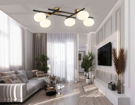 Люстра потолочная Ambrella Light Modern (Модерн) LH51015