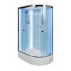 Душевая кабина AvaCan D312SLLED 120х90 асимметричная с крышей ориентация левая