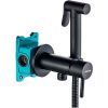 Гигиенический душ со смесителем ALMAes Benito AL-859-05 черный