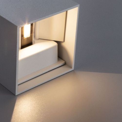 Уличный настенный светодиодный светильник Arte Lamp RULLO (РУЛЛО) A1414AL-1WH - фото 4