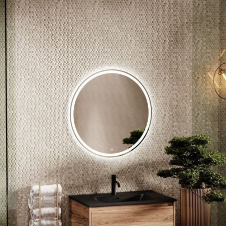 Зеркало с подсветкой Sancos Bella BE600 60х60 подвесное