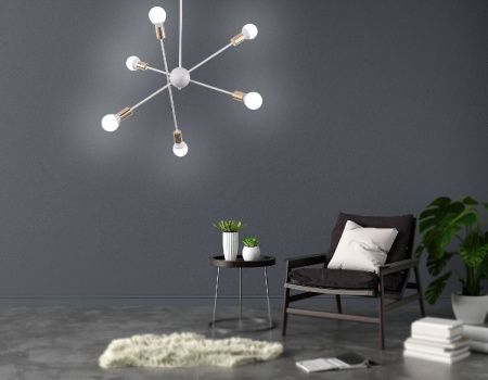 Люстра на штанге Ambrella Light Loft (Лофт) TR80432