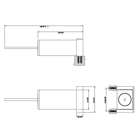 Ершик для унитаза Gessi Rettangolo 20820#031