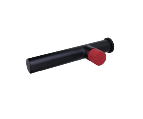 Смеситель для раковины Bronze de Luxe AVANTGARDE 2021RH встраиваемый в стену черный/красный - фото 2